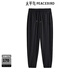 太平鳥(niǎo)男裝錘形束腳休閑褲夏新時(shí)尚長(cháng)褲B1GME2426 黑色1（錐型） 31