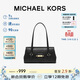MICHAEL KORS禮物奢侈品MK女包FLEUR手提單肩包 中號 黑色