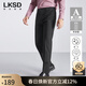 萊克斯頓【商場(chǎng)同款】男裝春秋季商務(wù)休閑西褲男職業(yè)修身正裝長(cháng)褲男 黑色 31