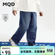 馬騎頓（MQD）秋季男大童休閑百搭牛仔褲 中牛仔藍 160