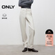 ONLY 2025冬季磨毛高腰男友褲九分錐形褲牛仔褲女|125449003