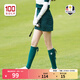 RYDER CUP萊德杯高爾夫女士過(guò)膝長(cháng)筒襪新品時(shí)尚百搭運動(dòng)女長(cháng)筒襪 墨綠色 均碼