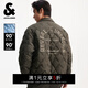 杰克·瓊斯（JACK&JONES）秋冬季男裝羽絨服外套上衣略寬松摁扣時(shí)尚百搭舒適休閑225423035 E06黑橄欖 L （180）