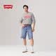 李維斯Levi's情侶同款美式時尚休閑通勤圓領套頭LOGO寬松長袖衛衣