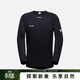猛犸象（MAMMUT）Aenergy 男士戶(hù)外輕量舒適彈性長(cháng)袖T恤 黑色 L
