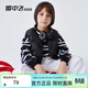 雪中飛秋冬兒童羽絨內膽馬甲輕薄背心男女童坎肩 黑色 140