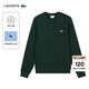 LACOSTE法國鱷魚(yú)男裝25秋冬新款簡(jiǎn)約圓領(lǐng)衛衣|SH7941 YZP/暗松綠 M 4