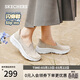 斯凱奇（Skechers）單鞋閃穿鞋女士春季一腳蹬懶人鞋厚底淺口休閑健步鞋159287
