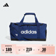 adidas運動(dòng)健身便攜斜挎手拎包男女阿迪達斯官方   深藍/白色   NS