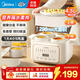 美的（Midea）電燉鍋4-5人用燉湯盅電燉鍋 電煮鍋電蒸鍋上蒸下燉隔水電燉鍋電砂鍋煲湯電燉鍋電燉盅燕窩燉盅輔食 4.5L 【性?xún)r(jià)比優(yōu)選 一鍋五膽】DZE2552