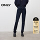 ONLY2025冬季新款塑形高腰收腹緊身褲長(cháng)褲牛仔褲女|125432001 J0B藍灰牛仔 L L標準褲長(cháng)
