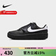 耐克（NIKE）  Gamma Force黑白黑武士女鞋低幫復古休閑板鞋 FQ6476-010 41