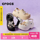 卡駱馳（CROCS）貝拉洞洞鞋厚底拖鞋|210062 黑色-001    37 /38(230mm)  
