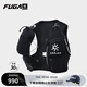 KAILAS FUGA AIR7凱樂(lè )石輕便越野背包含軟水袋騎行跑步運動(dòng)戶(hù)外登山包女 午夜黑 M（C-D）