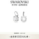 施華洛世奇（SWAROVSKI）【生日禮物】  UNA MILLENIA DC  耳飾女 白色 圓形 5628351