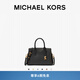 MICHAEL KORS【春夏新品】邁克高仕 MK MK Laila 女士小號車(chē)縫線(xiàn)手提包斜挎包 黑色 001 小號