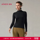愛(ài)慕秋冬打底衣女士24AW燚暖衣親膚暖絨小高領(lǐng)長(cháng)袖上衣羊絨AM72A242 經(jīng)典黑400 M (165)