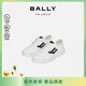 巴利（BALLY）COBY-WING男士休閑小白鞋 6310151 白色 40.5【新年禮物】