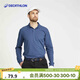 迪卡儂polo長(cháng)袖男T恤寬松保羅大碼男裝秋冬鯨魚(yú)藍180/108B/XL-4665365
