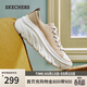 斯凱奇（Skechers）女鞋經(jīng)典百搭帆布鞋厚底增高休閑鞋軟底舒適透氣板鞋戶(hù)外鞋177435