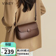viney牛皮包包女包時(shí)尚斜挎豆腐包輕奢單肩包生日禮物高級感送女友老婆