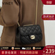 viney斜挎包包女包品牌單肩包牛皮鏈條包生日禮物送女友老婆老婆 【黑色】實(shí)用高檔輕奢手提腋下包