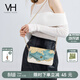 VANESSA HOGAN VH女包深海信封包小眾鏈條包國風(fēng)刺繡單肩包山茶花新中式斜挎包