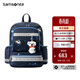 新秀麗（Samsonite）學(xué)生書(shū)包新款 1-3年級 抗菌減負 健康背負考拉大容量背包 TU6 TU7 藏藍色
