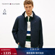 Tommy Hilfiger【戶(hù)外防水】26春夏新款男女休閑運動(dòng)輕薄立領(lǐng)徒步夾克外套 藏青色DW5 L （推薦：150-165斤）