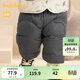 巴拉巴拉【榮信樂(lè )樂(lè )趣IP】?jì)和鸾q褲男女童長(cháng)褲冬季保暖褲時(shí)尚 冷灰20502-灰鴨絨 80 充絨量20g