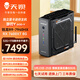 天鋇游刃Y獨顯迷你主機 AMD銳龍R9電腦臺式整機雙A組合內置RX7600XT顯卡8G顯存電競游戲小型主機 32G DDR5內存1TB固態(tài)PCIE4固態(tài)硬盤(pán) RX7600XT 8G顯卡