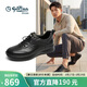 金利來(lái)（Goldlion）男鞋秋款爆米花科技休閑鞋男戶(hù)外運動(dòng)鞋G567530645AAA黑40