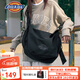 Dickies單肩包大容量斜挎包男女學(xué)生通勤運動(dòng)騎行挎包戶(hù)外旅行包餃子包 黑色