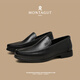 夢(mèng)特嬌（MONTAGUT）男鞋春夏季新款高端正裝商務(wù)真皮皮鞋套腳百搭休閑鞋舒適運動(dòng)鞋 黑色 42 比皮鞋尺碼偏大一碼