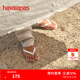 havaianas哈唯納Top炫彩夾腳人字拖女夏海邊平底拖鞋情侶款 0001-本白色 41-42 巴西碼