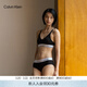 Calvin Klein內衣【摩登引力帶】女士ck棉質(zhì)襠防夾臀半包臀內褲女 UB1-太空黑 M
