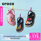卡駱馳（CROCS）貝雅卡駱班兒童洞洞鞋沙灘鞋男女童包頭拖鞋/207018/207019 深藍色-410 35 (215mm)