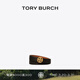 Tory Burch 湯麗柏琦  MILLER金屬皮帶腰帶TB 138935 黑色/金色 001 XS  (850mmx25mm)