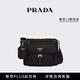 PRADA/普拉達【禮物】女士Vela Re-Nylon單肩包斜挎包女包 黑色