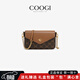 COOGI包包女款輕奢女士信封包斜挎包生日母親情人節禮物送女友老婆媽媽 咖啡色