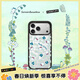 CASETIFY 三麗鷗家族 x CASETiFY 綠野仙蹤聯(lián)名 小雛菊與凱蒂貓 適用于iPhone17/16/15 Pro/Max蘋(píng)果手機殼 透明黑框Magsafe iPhone 16 Pro Ma