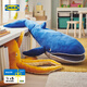 宜家（IKEA）BLAVINGAD布洛凡格毛絨玩具藍鯨抱枕玩具公仔可愛(ài)玩偶 章魚(yú)/黃色50cm