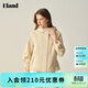 ELAND衣戀短外套女時(shí)尚運動(dòng)風(fēng)長(cháng)袖連帽夾克2025秋季新款 淺卡其色(36)L/Beige M /165