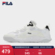 斐樂(lè )（FILA）【楊冪同款】女鞋板鞋星韻鞋厚底鞋子運動(dòng)休閑鞋 明亮白/奶油白色-WB 37.5