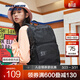 斯凱奇（Skechers）男女同款196家族雙肩包電腦包學(xué)生經(jīng)典百搭簡(jiǎn)約高中書(shū)包旅行背包 碳黑/0018 20-30升