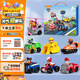 汪汪隊立大功（PAW PATROL）全套正版玩具車(chē)巡邏隊救援賽車(chē)7只禮盒裝男女孩兒童3-6歲生日禮物