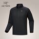 ARC'TERYX始祖鳥(niǎo) DELTA 1/2 ZIP 男子 抓絨衫 BLACK/黑色 M