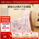 水星家紡毛毯 加厚冬天嬰幼兒A類(lèi)毛巾被午睡毯子辦公室云絨毯蓋毯小毛毯 櫻花紛紛KT云絨毯 100cm * 140cm