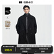 伯爵卓爾全羊毛雙面呢大衣100%男士2025初冬季新款中長(cháng)款保暖外套 P541521 月夜黑 2XL (185)