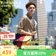 TIMBUK2拼色郵差包男包斜挎包通勤包單肩包運動(dòng)騎行包新款禮物送男友 黃色/紅色環(huán)?？?XS